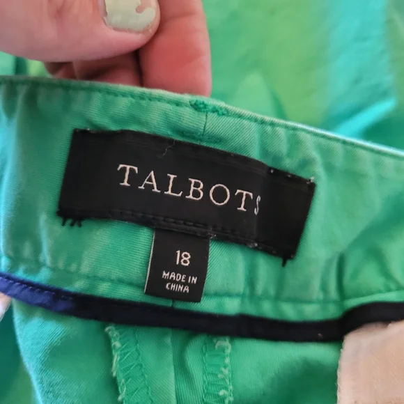 Talbots Green Women's Shorts - Picture 7 of 11